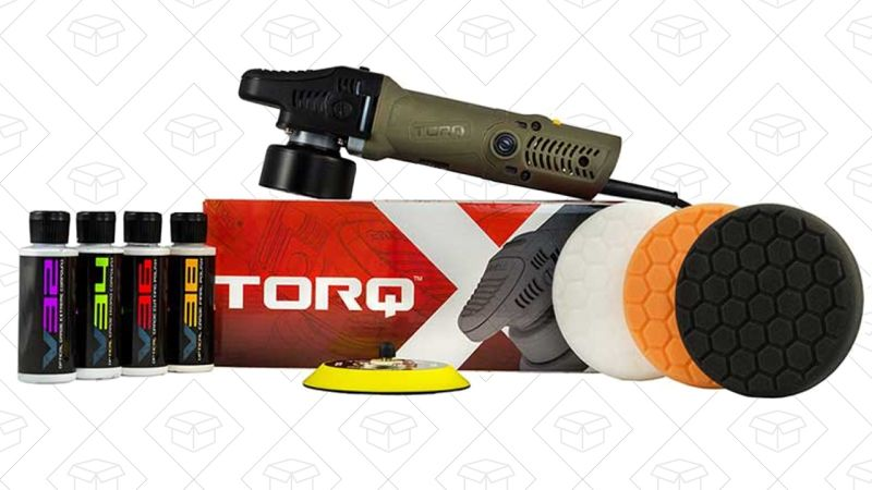 Kit TORQX Random Orbital de pulido para el coche | $120 | Amazon Gráfico: Shep McAllister